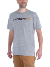 Carhartt Herren Logo Shirt Hellgrau